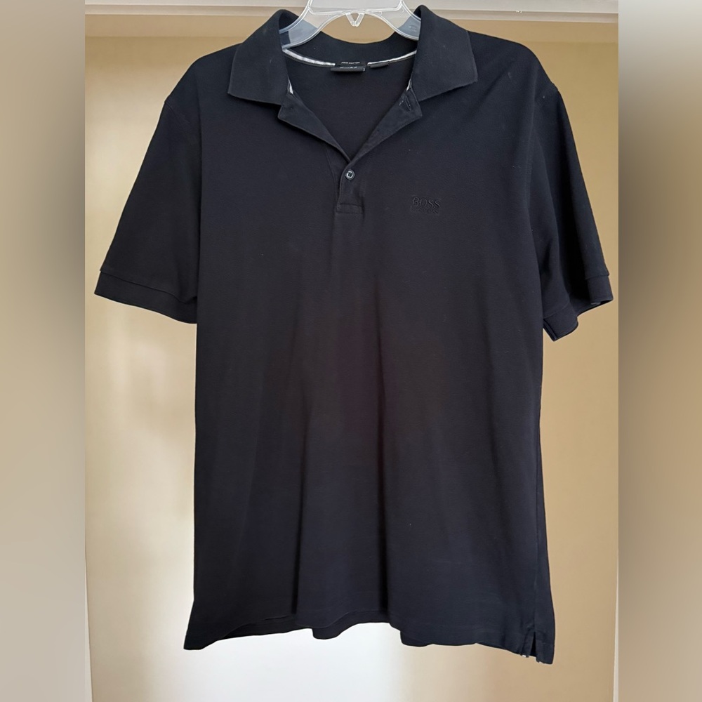 Hugo Boss Classic Black Polo Shirt